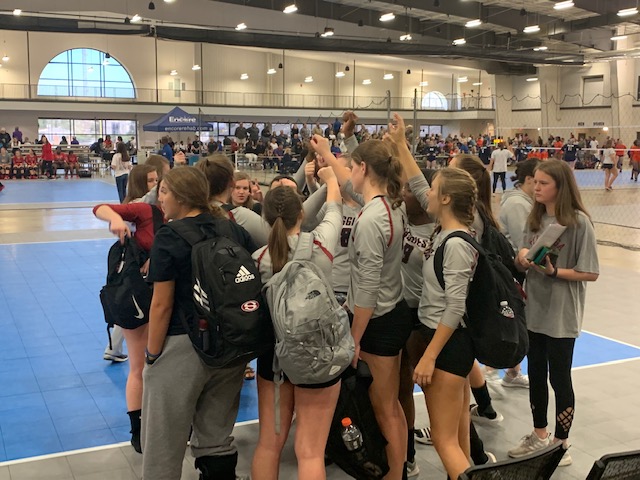 Aggie Volleyball tops Jackson in straight sets in Super Regionals