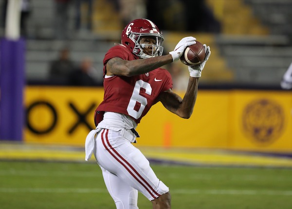 Alabama football’s DeVonta Smith named 2020 Paul Hornung Award winner