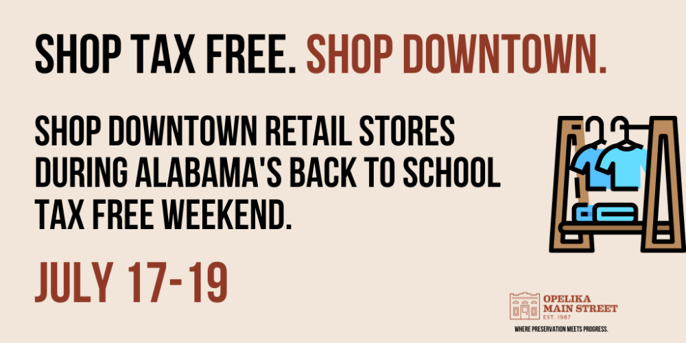 Support Local Retailers this Sales Tax Holiday