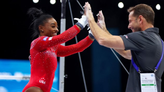 Simone Biles wins 6th Worlds title, becomes most decorated gymnast in history