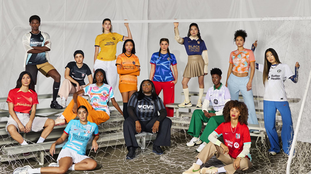 Nike, National Womens Soccer League create new team kits