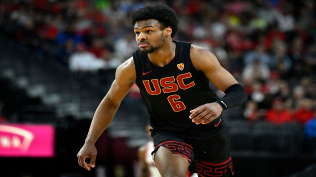 Bronny James selected by Los Angeles Lakers in 2nd round of NBA Draft