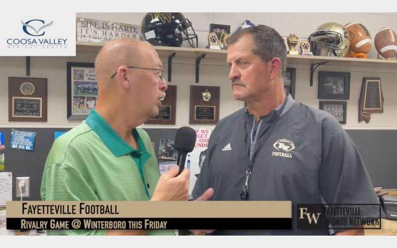 [WATCH] Coosa Valley Medical Center One-on-One with Fayetteville’s John Limbaugh – Winterboro preview