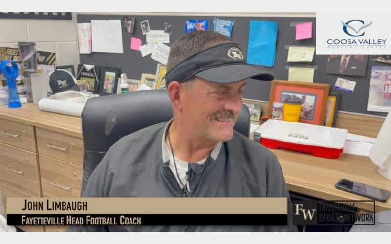 [WATCH] Coosa Valley Medical Center One-on-One with Fayetteville’s John Limbaugh – Ragland preview