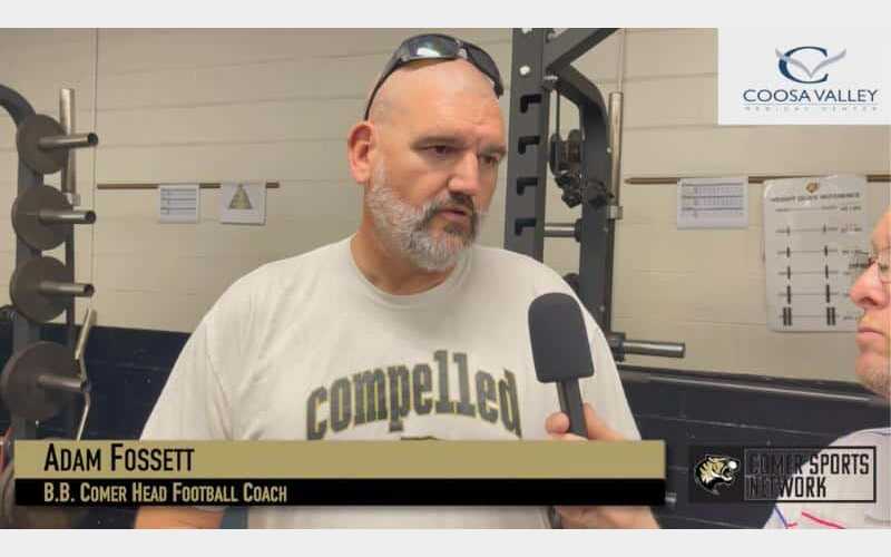 [WATCH] Coosa Valley Medical Center One-on-One with B.B. Comer’s Adam Fossett – Lee-Scott preview