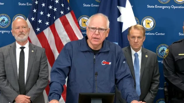 Trump says he may call Walz after Minnesota shootings, calls him grossly incompetent