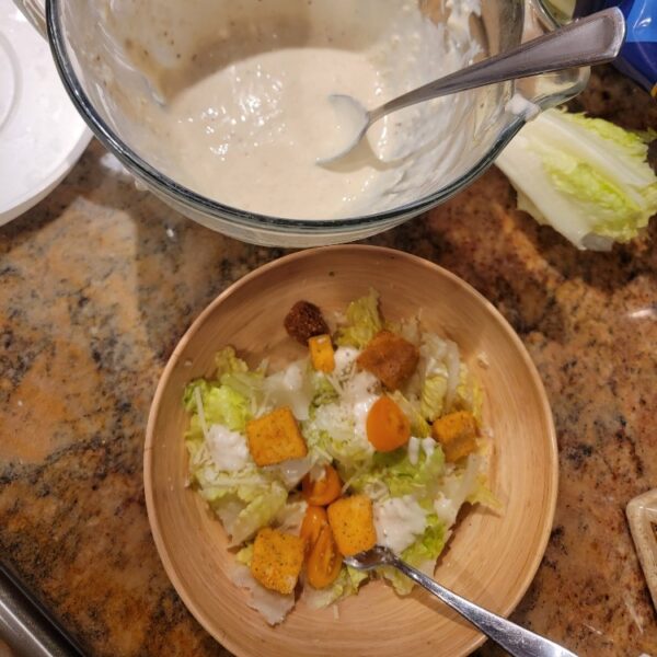 Jodi’s Homemade Caesar Salad Dressing