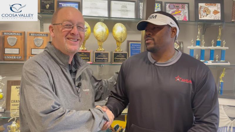 [WATCH] Coosa Valley Medical Center One-on-One with Winterboro’s Skylar Mansfield – Marion County (Round 1) preview